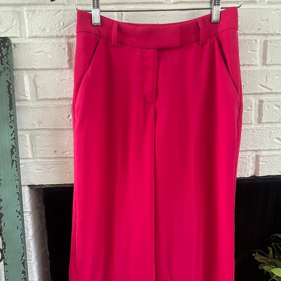 Express Editor Trouser PINK Size 0 EUC - Picture 2 of 3